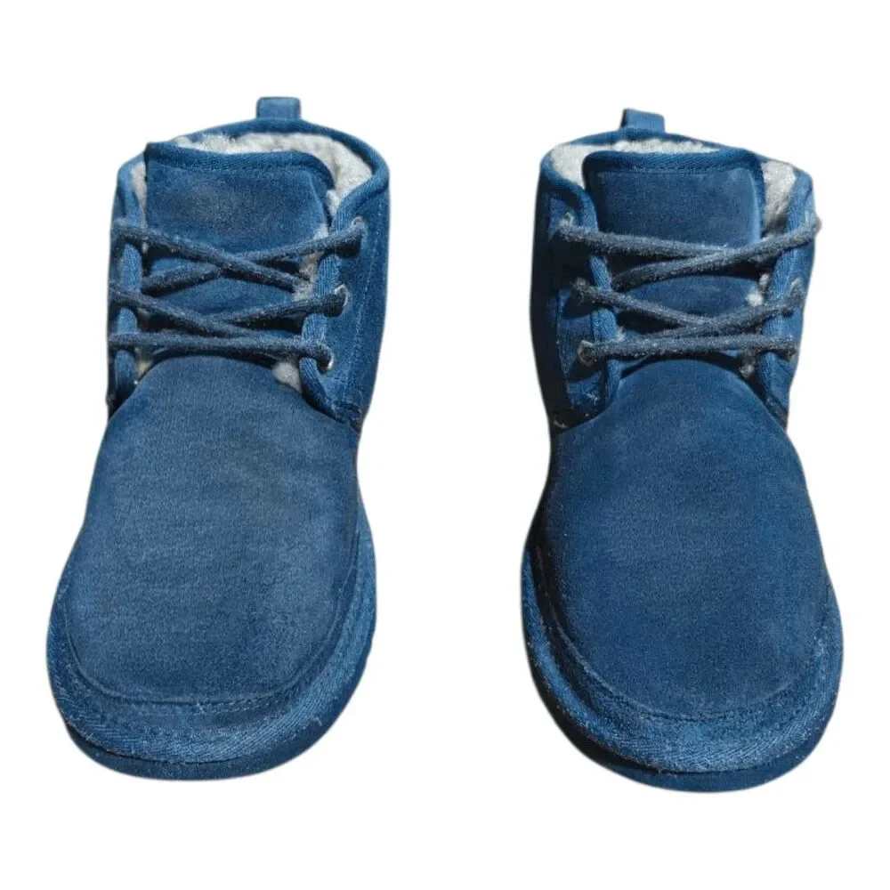 UGG Neumel Chukka Boot In Navy Size 8